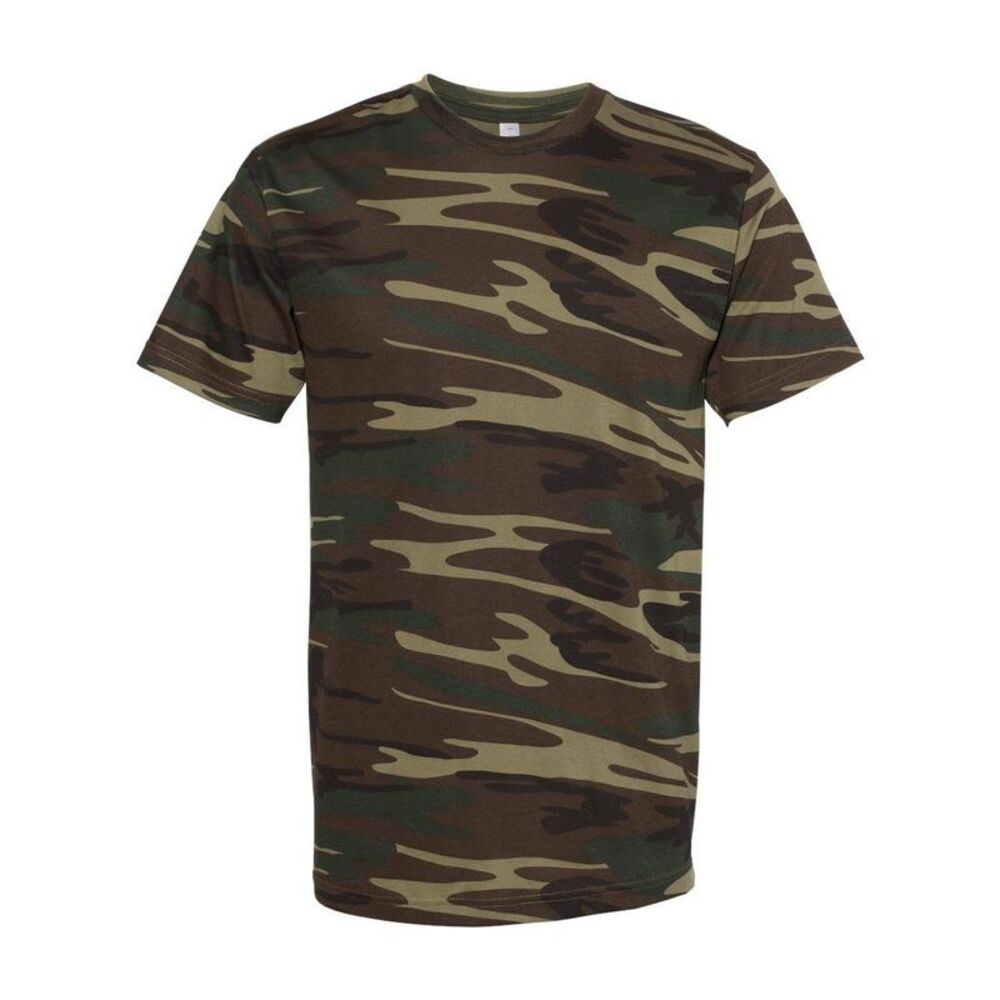 Code Five Adult Camo Tee / Green Woodland